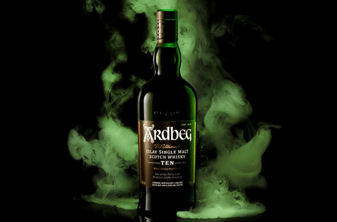 ARDBEG 10YO THE ULTIMATE WHISKY DYM